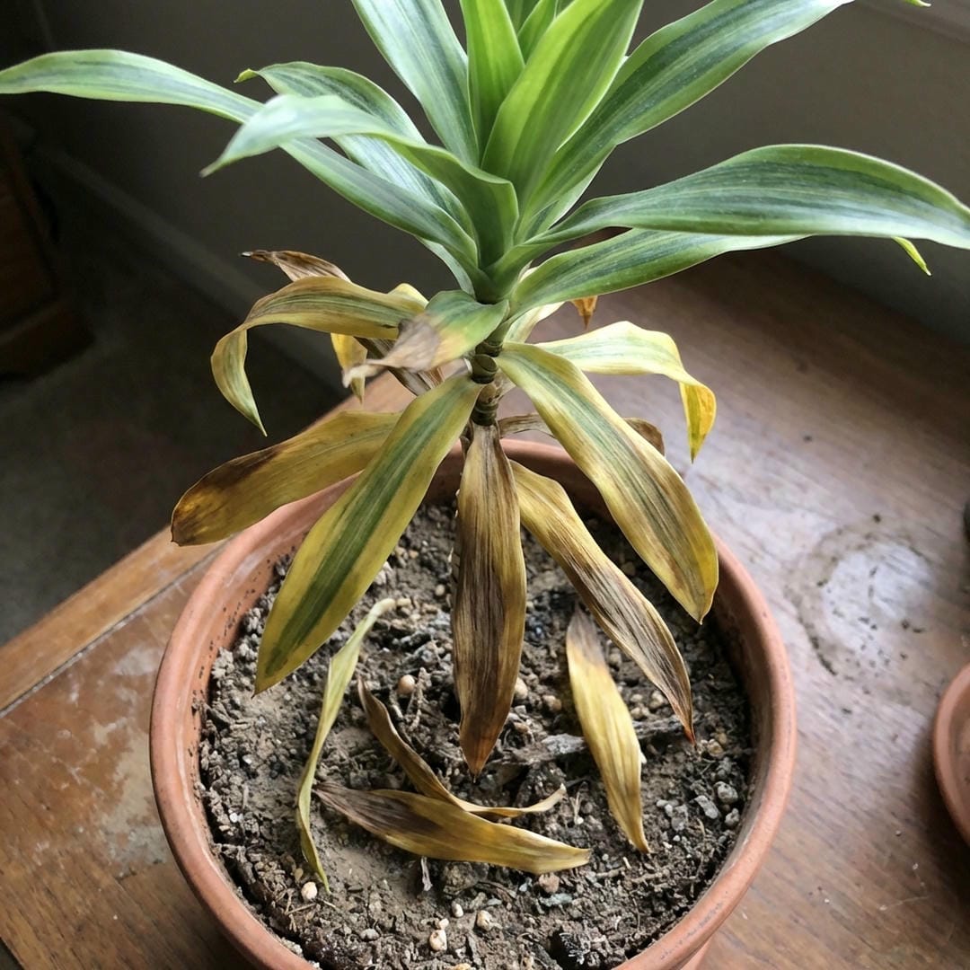 Leaf drop issue diagnosis