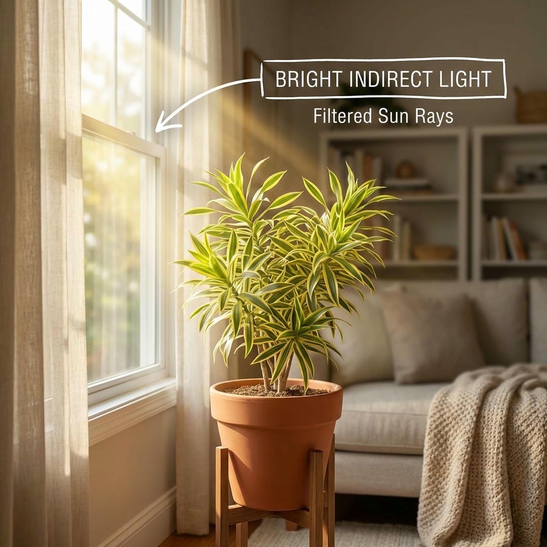 Song of India in bright indirect light