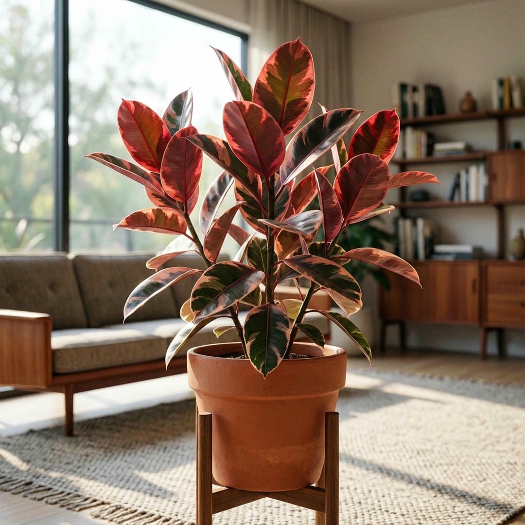 Complete Guide to Ficus Ruby Care (Ficus elastica 'Ruby')