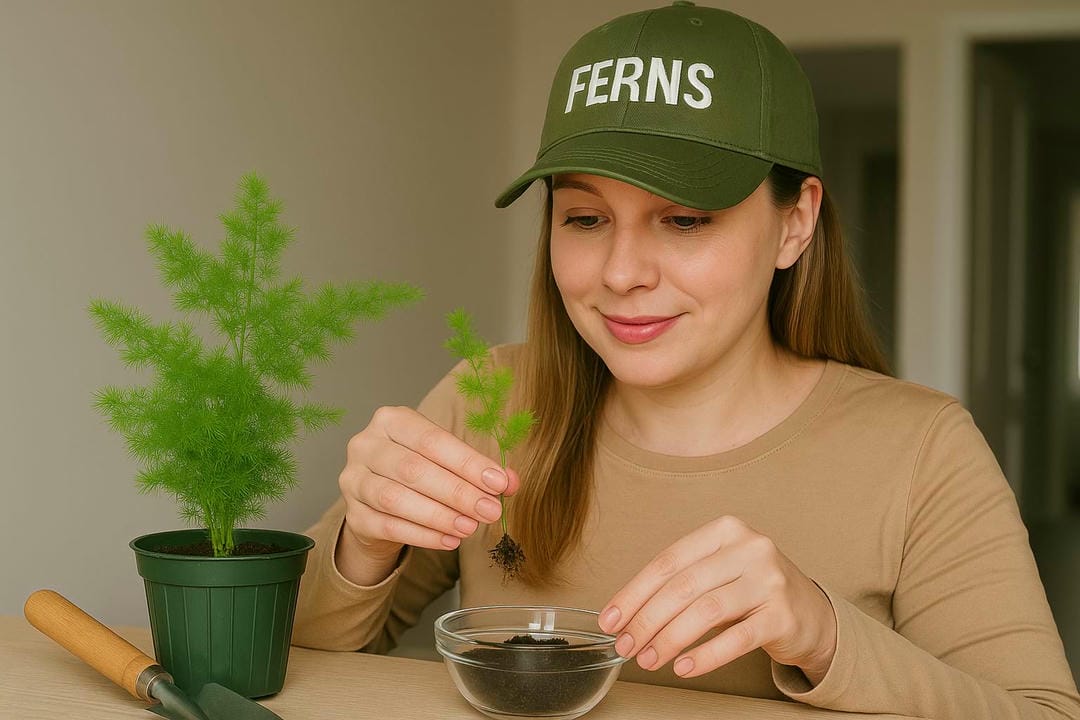 How to Propagate Ming Fern (Asparagus retrofractus)